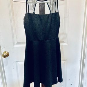 Aqua black special occasion dress. S